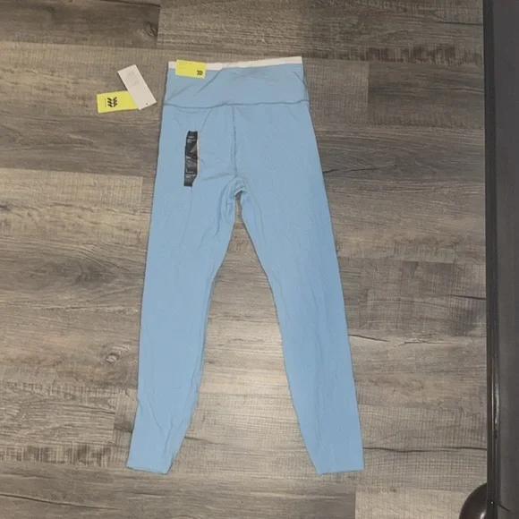 Cross over light blue leggings - Picture 4 of 6